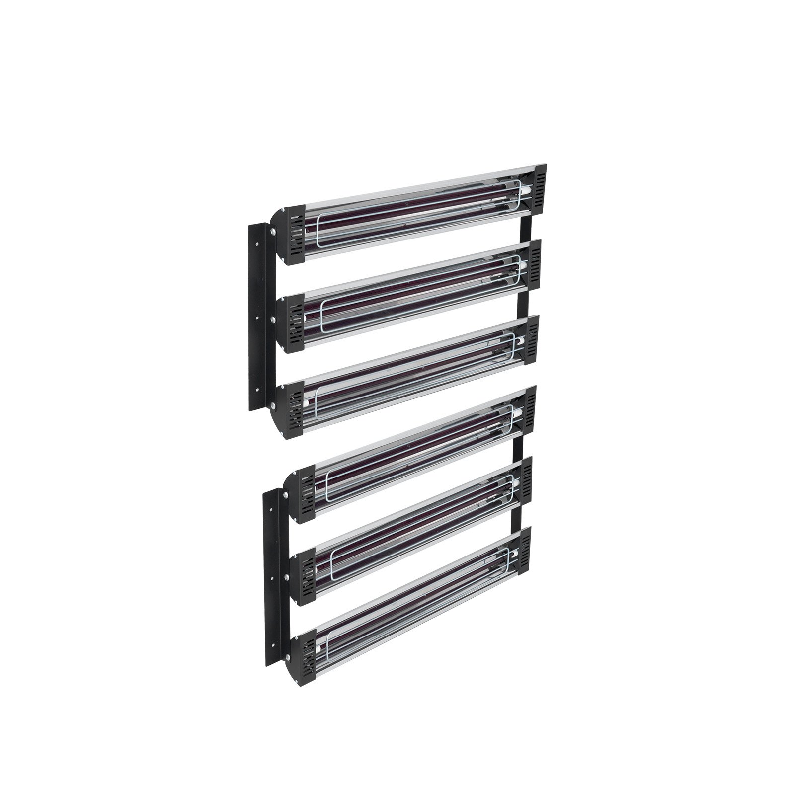 VEVOR Lampada Cabina Spruzzo Riscaldante Verniciatura Infrarossi 2 Set 3000W