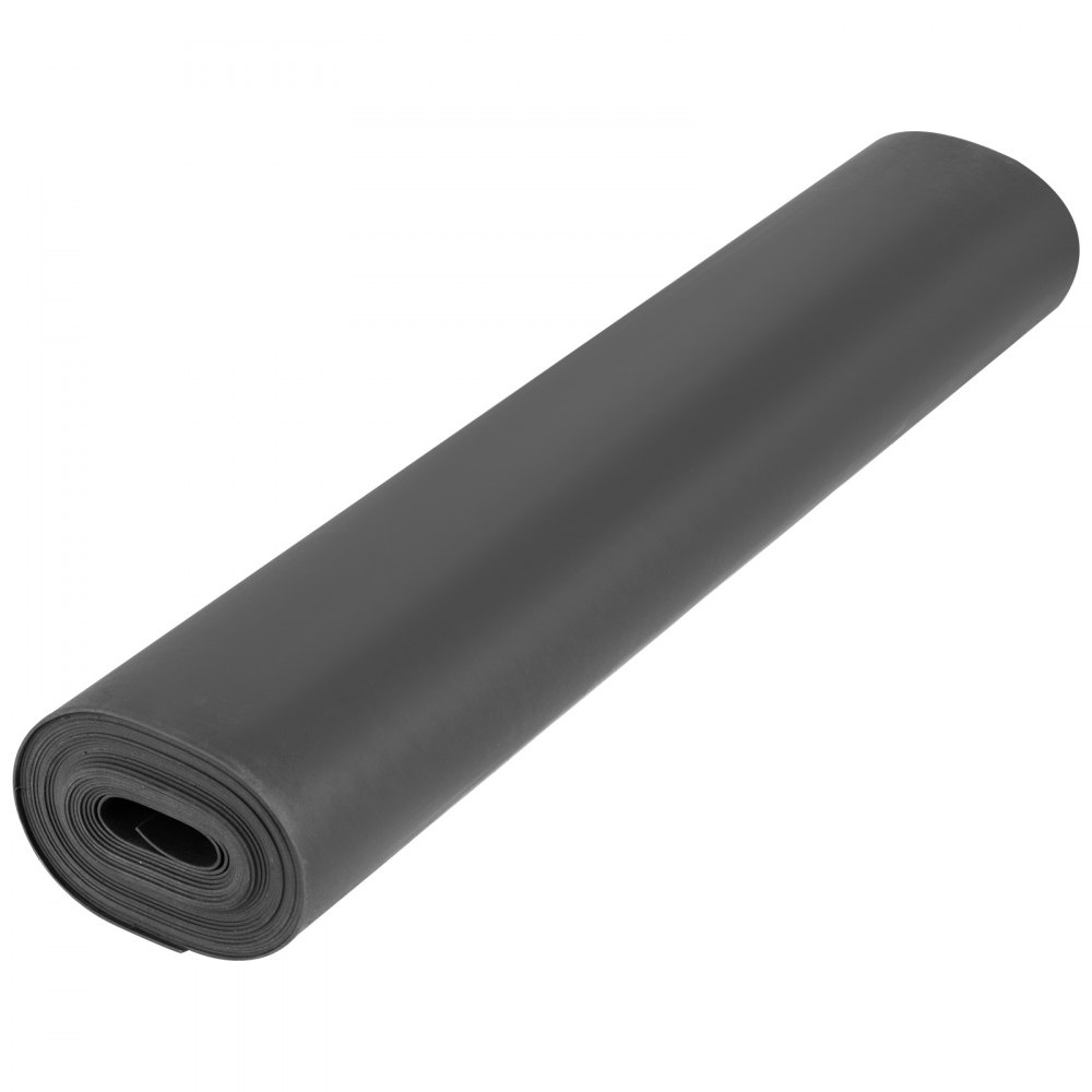 Tappeto Insonorizzante 1,2x5m Tappetino Per Isolamento Acustico Mlv Colore Nero