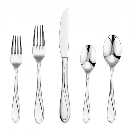Set Posate Da Dessert Vintage In Acciaio Inox Dorato – Cucchiaio E Forchetta Con Manico Traforato, 13 Cm, Resistenti E Facili Da Pulire