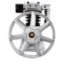 VEVOR Industriale Testa del Compressore d'Aria Motore della Pompa 3 cv 160 PSI Pompa a Stadio Singolo 1300 rpm 1 Fase 11 Bar Pompa a Cilindro in Alluminio Costruzione della Testa