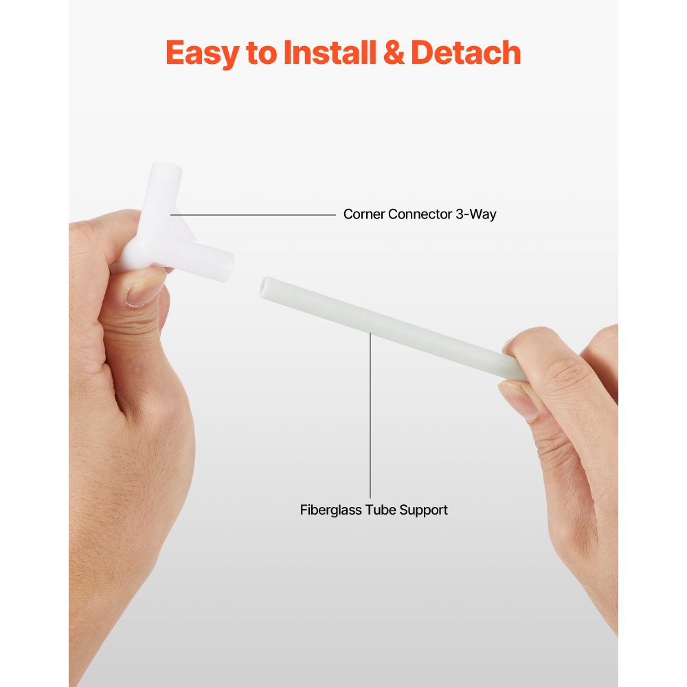 VEVOR Custodia per Stampante 3D con Ventilazione, Copertura per Stampante 3D in Tessuto Oxford, Antipolvere Impermeabile, Illuminazione LED, Compatibile con Photon Mono/Mars 3