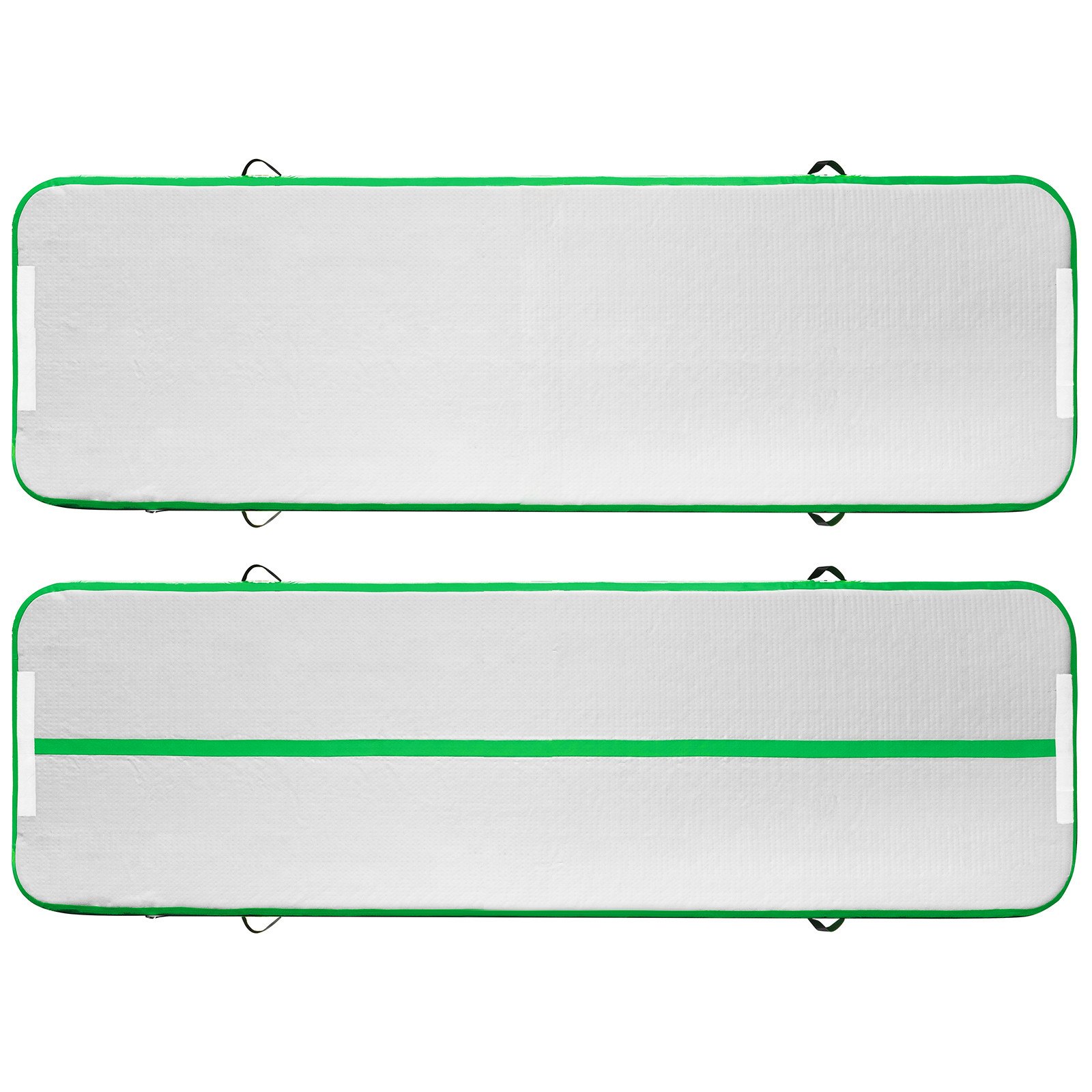 VEVOR Tappetino Ginnastica Gonfiabile 3m*90cm Verde con Pompa ad Aria Elettrica