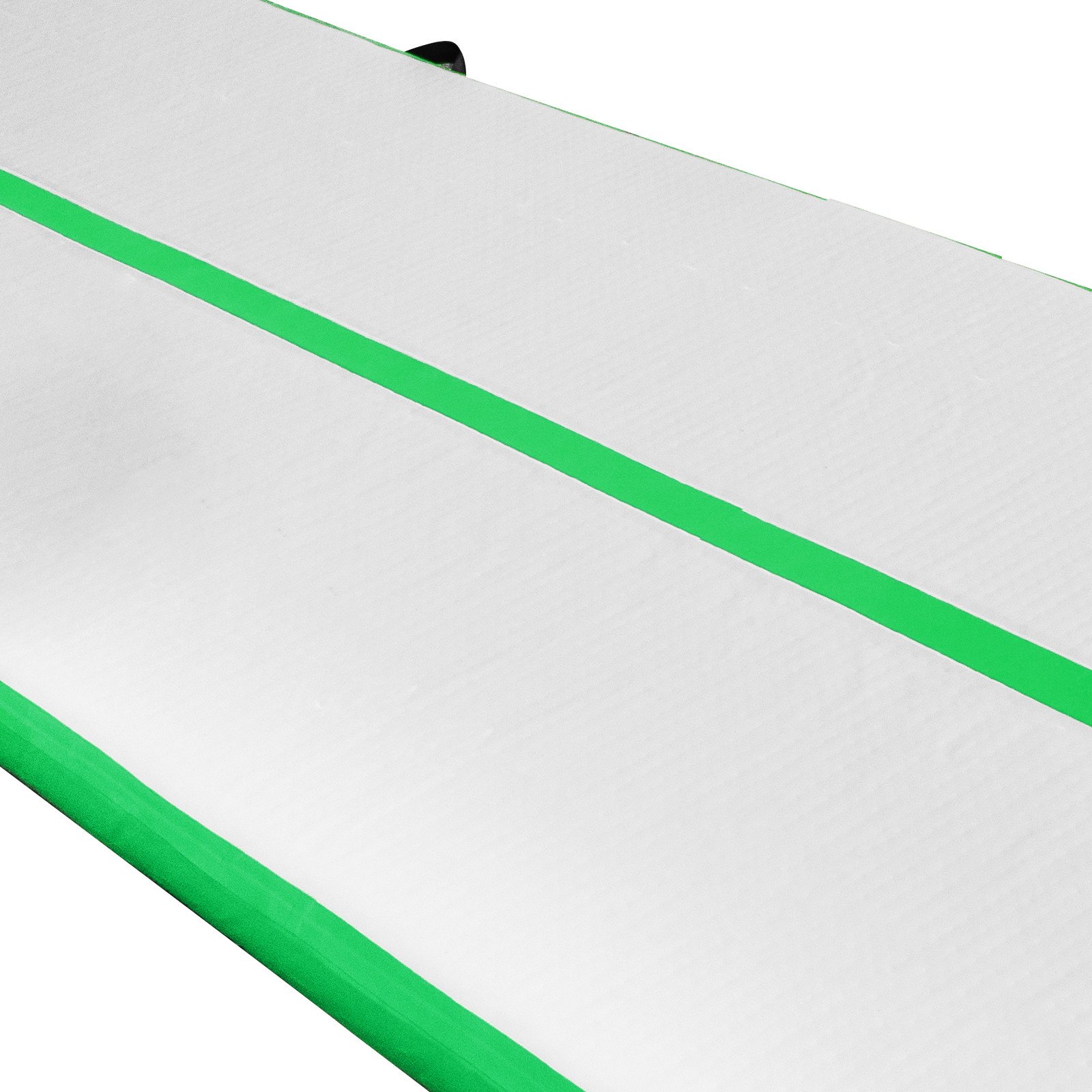 VEVOR Tappetino Ginnastica Gonfiabile 3m*90cm Verde con Pompa ad Aria Elettrica