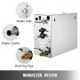 VEVOR Kit Doccia Vapore 4KW Generatore di Vapore Monofase con Controllore TC-135