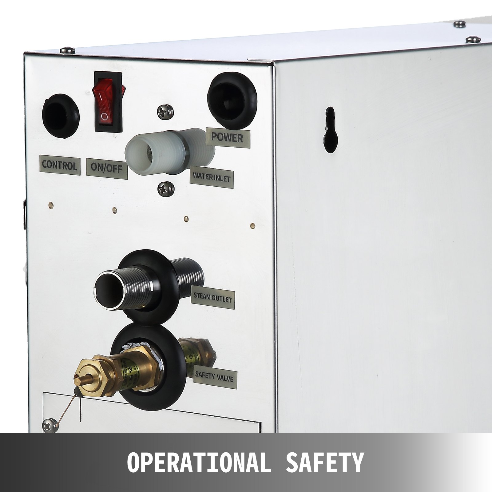 VEVOR Kit Doccia Vapore 4KW Generatore di Vapore Monofase con Controllore TC-135