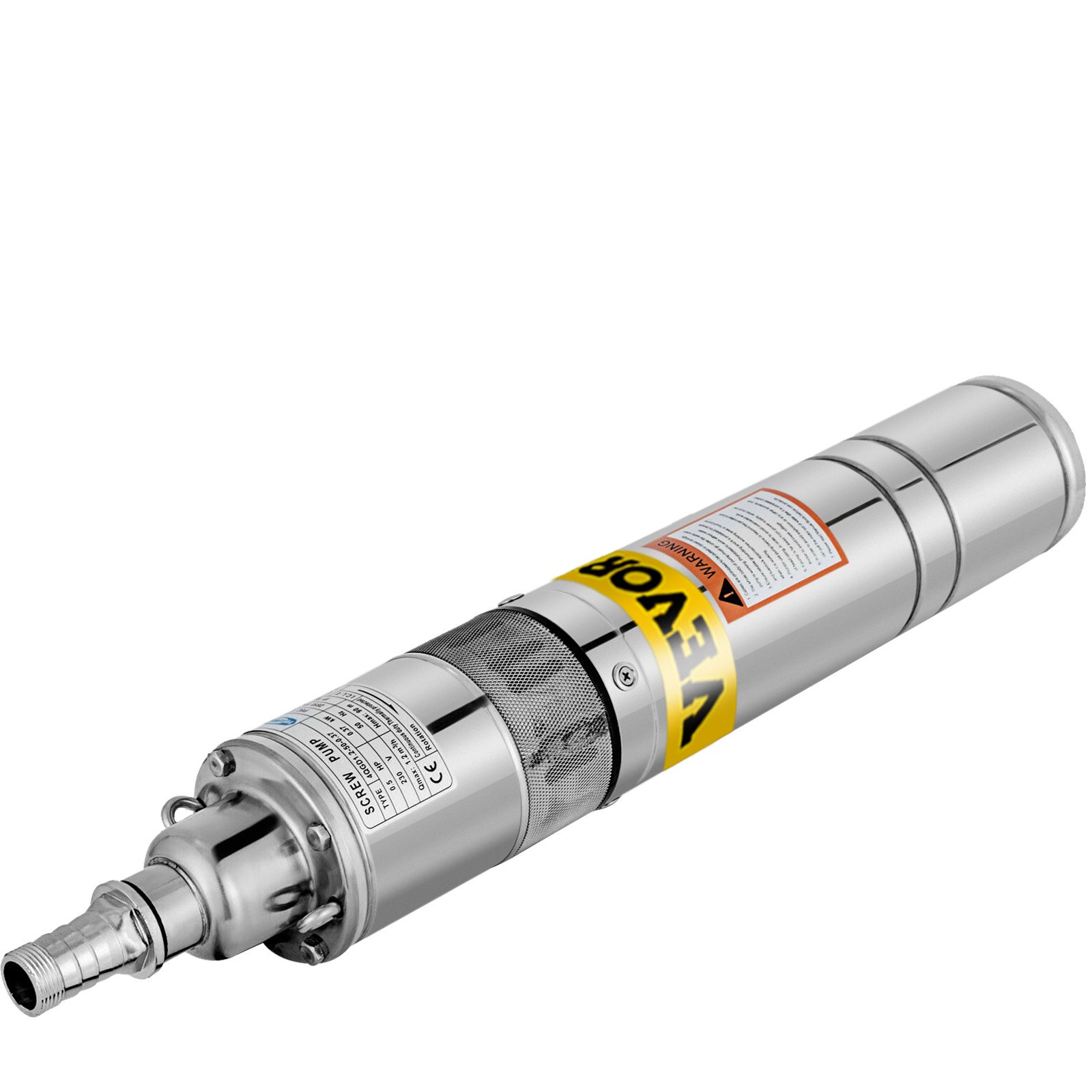 370w Pompa Sommersa Per Pozzi Profondi 3.7" Pompa Sommergibile Cavo Da 10m