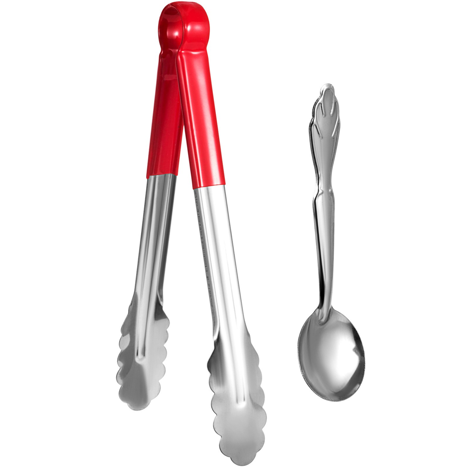 VEVOR 4 Piatti Roll Top Chafing Piastra Scaldavivande in Acciaio Inox Dish Chafing Dish con Coperchio Isotermica Contenitore?di 8 qt. capacità in Formato Originale