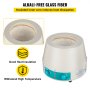 VEVOR Giacca Riscaldante da Laboratorio Giacca Agitatore Magnetico Digitale da 500 ml Giacca Riscaldante da Laboratorio per Riscaldare e Mescolare Liquidi Giacca Riscaldante Elettrica Digitale