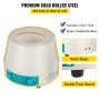 VEVOR Giacca Riscaldante da Laboratorio Giacca Agitatore Magnetico Digitale da 500 ml Giacca Riscaldante da Laboratorio per Riscaldare e Mescolare Liquidi Giacca Riscaldante Elettrica Digitale