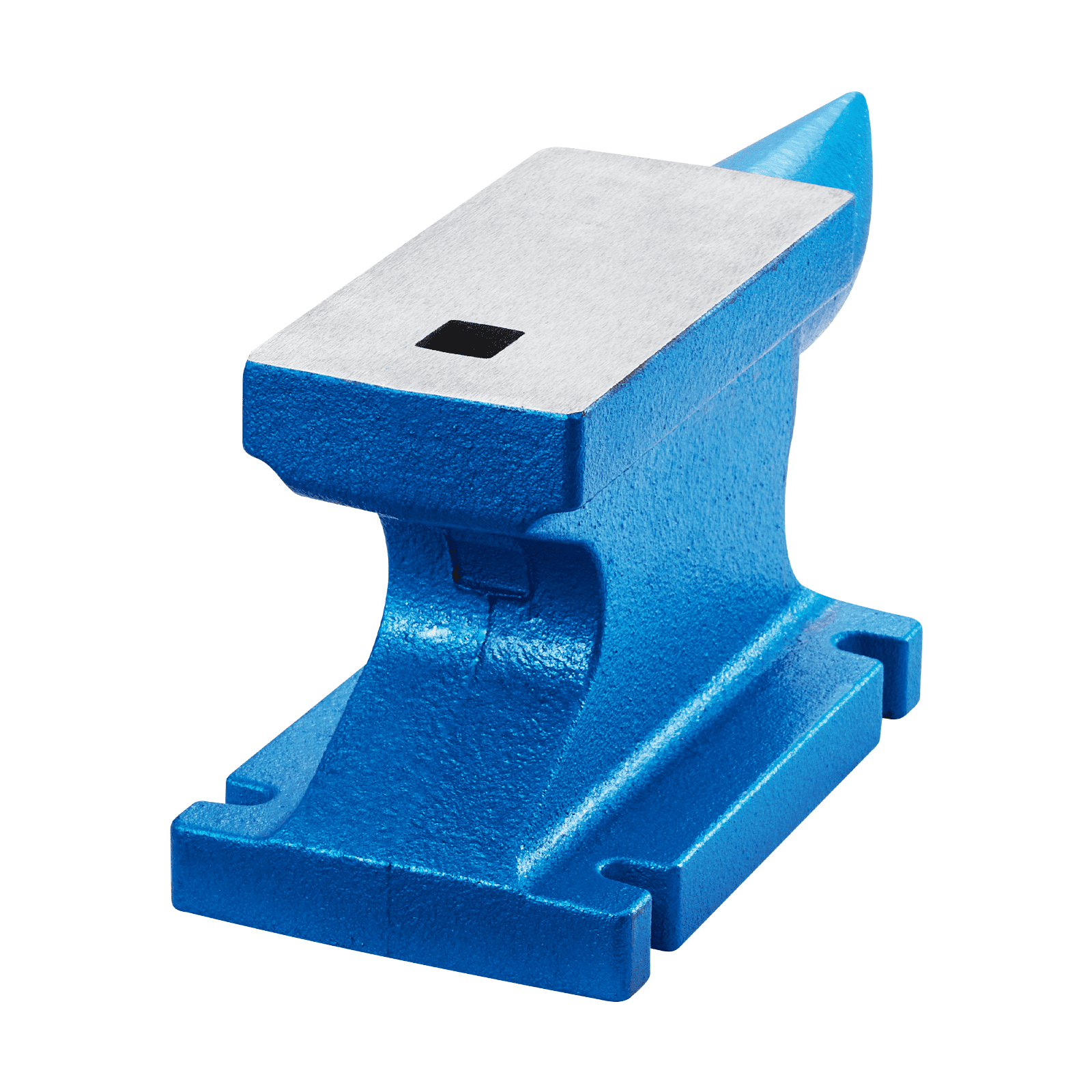 VEVOR Single Horn Anvil 25kg Cast Iron Anvil, withstands heavy blows, robust round horn anvil, blacksmithing tool for jewelers and metalworkers, blacksmithing tools and equipment