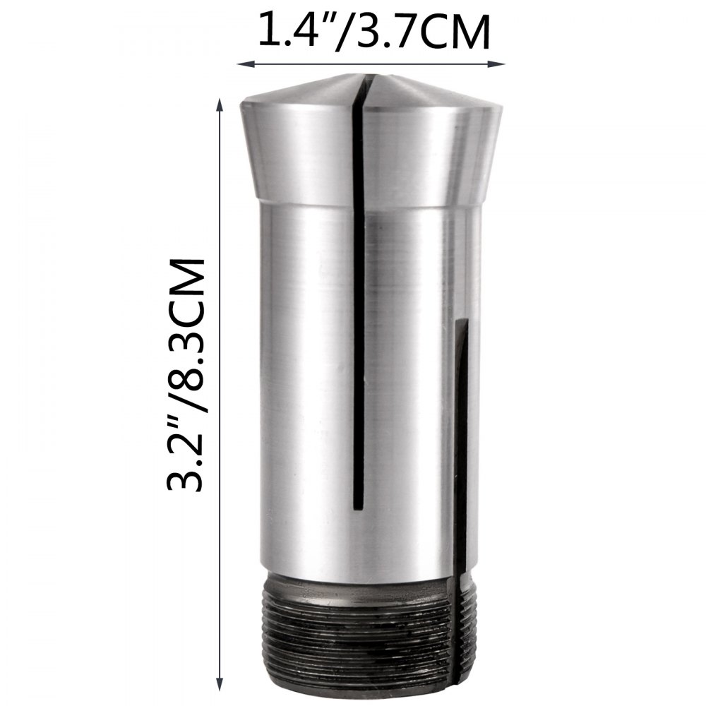 Vevor Set Di Pinze 5c Tondo 5c Collet Set Pinze Per Tornio 15 Pezzi Da 3-25mm