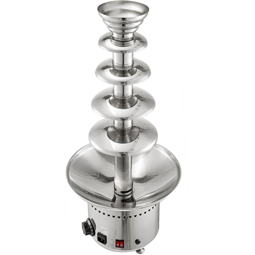 68cm Fontana Di Cioccolato 5 Livelli Palle Di Gelato Professionale Cascata