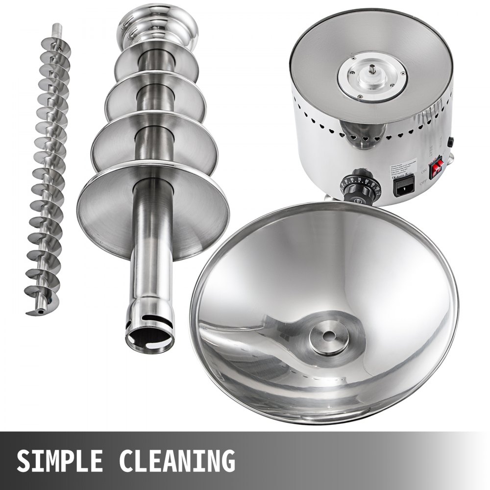 68cm Fontana Di Cioccolato 5 Livelli Palle Di Gelato Professionale Cascata