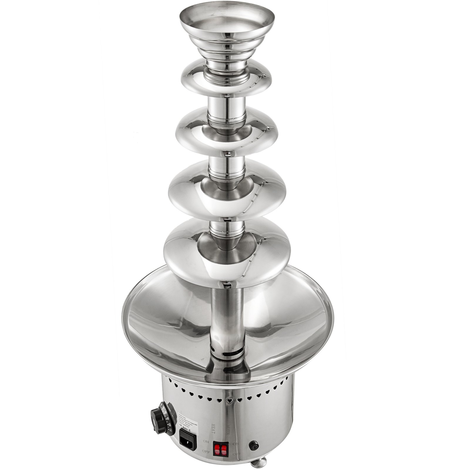 68cm Fontana Di Cioccolato 5 Livelli Palle Di Gelato Professionale Cascata