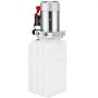 VEVOR Pompa Idraulica Hydraulic Pump 12V DC Singola Agendo Con Plastic Tank Per Elevatore (6L)