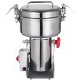 VEVOR Macchina d'Oscillazione dell'Acciaio Inossidabile del Mulino 26000R / Min, Macchina del Mulino del Commestibile dell'Erba 1800W, Macina Cereali Caffè Elettrico Grano Smerigliatrice da 750G