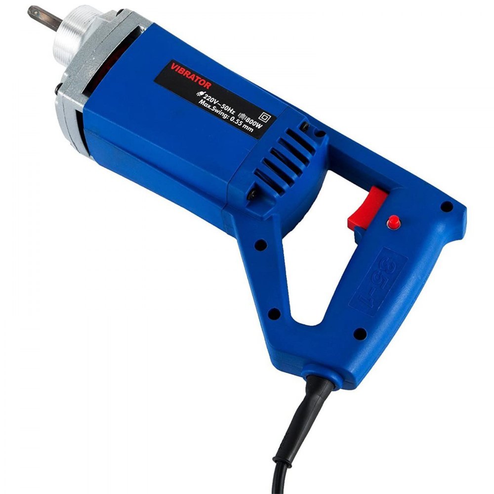 VEVOR Vibratore Portatile per Calcestruzzo, 220 V 800 W Diametro 35 mm Vibratore a Mano per Far Vibrare Pilastri in Cemento, Barre in Acciaio, nei Cantieri Edili Come Edifici, Autostrade e Ponti.