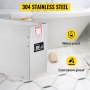 VEVOR Generatore Elettrico di Vapore da 9000 W per Sauna Domestica Capacità del Serbatoio dell'Acqua 6 L Generatrice di Vapore per Idromassaggio Sauna