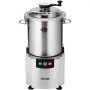 VEVOR Robot da Cucina e Tritatutto per Verdure, Robot da Cucina in Acciaio Inox per Uso Alimentare da 18 L con Lama Curva a S e Raschietto, Multifunzionale per Tritare Verdure, Frutta, Cereali, Noci