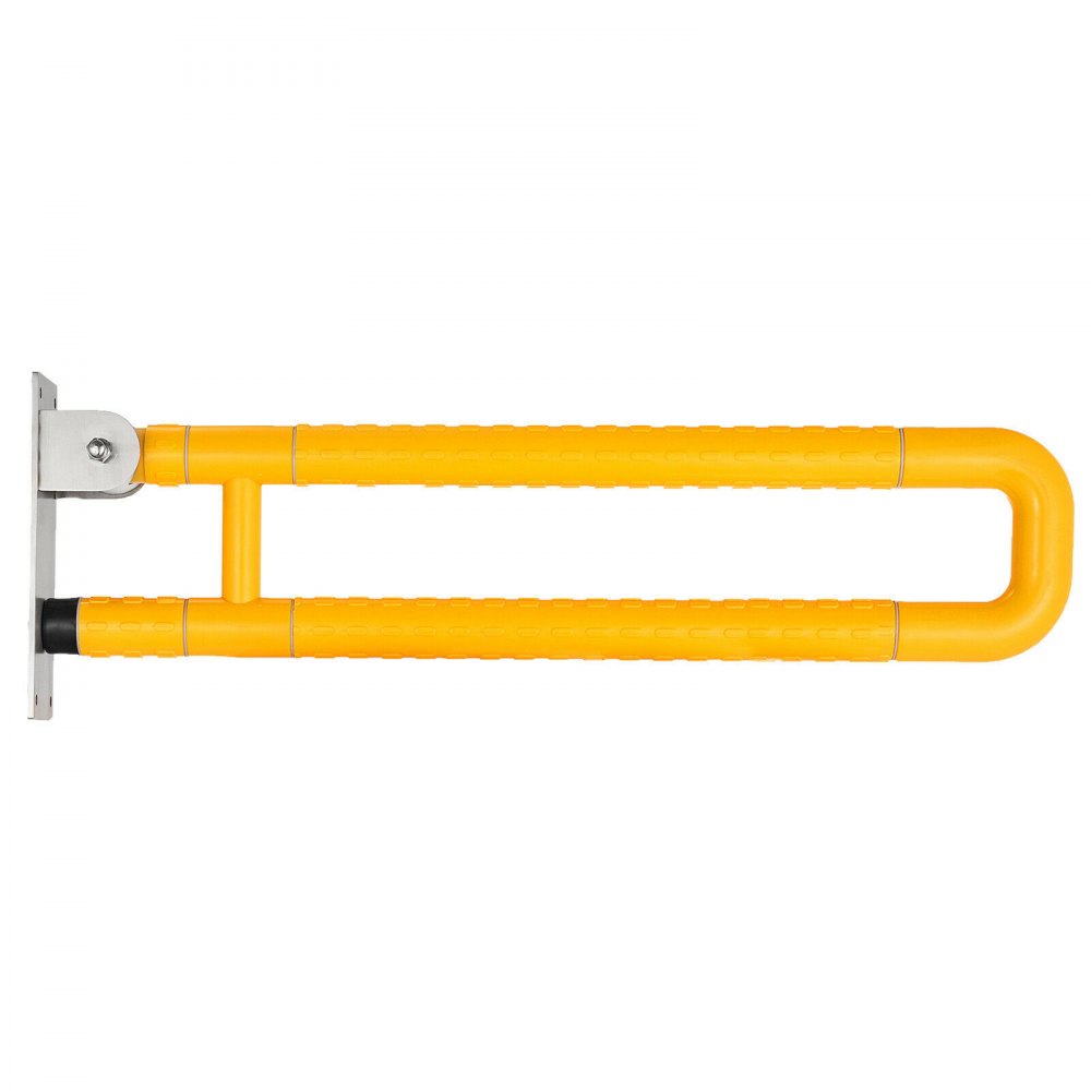 Maniglione Barra Ribaltabile Per Disabili Giallo Impugnature Piegato 100kg/220lb