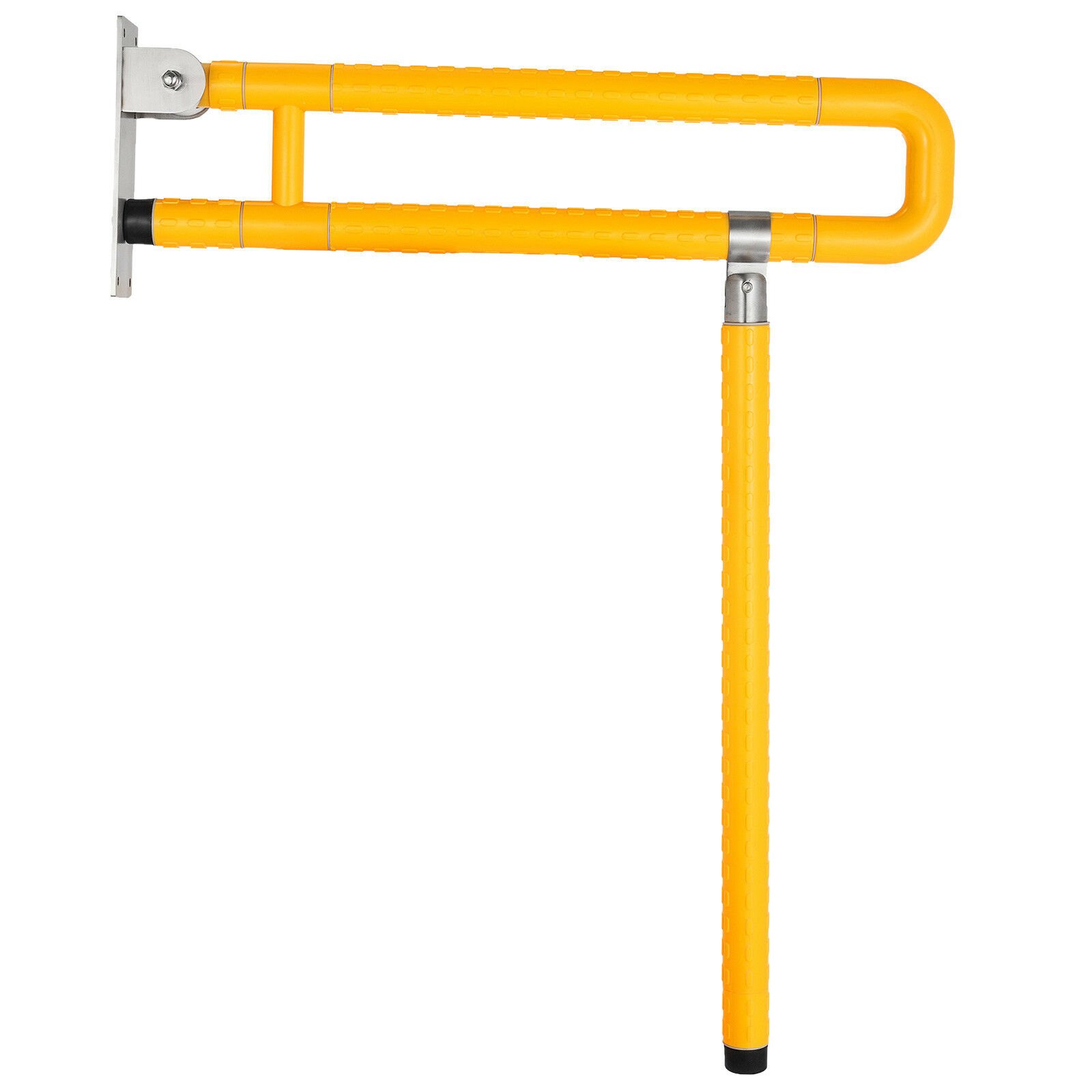 Maniglione Per Disabili Con Leva Pieghevole Impugnature Montaggio A Parete