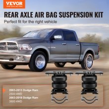 VEVOR Kit di Sospensione Airbag Dodge Ram 2500 03-2013 Dodge Ram 3500 03-2018