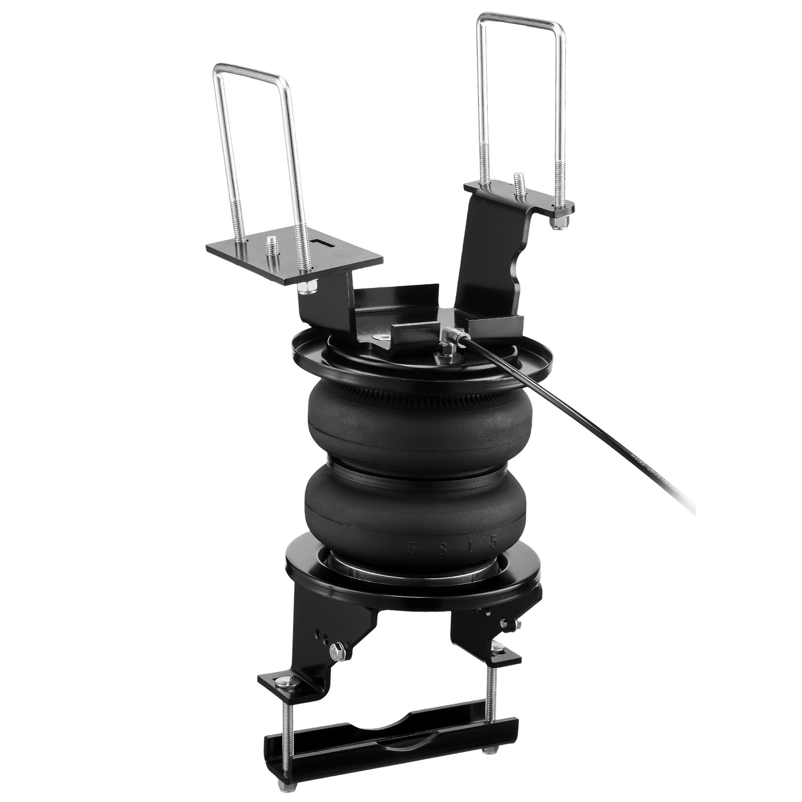 VEVOR Airbag Suspension Kit, Air Spring Suspension Kit Compatible with 2011-2019 Chevrolet Silverado 2500/3500HD and GMC Sierra 2500/3500HD 4WD RWD, 5000 lbs load, 5 to 100 PSI