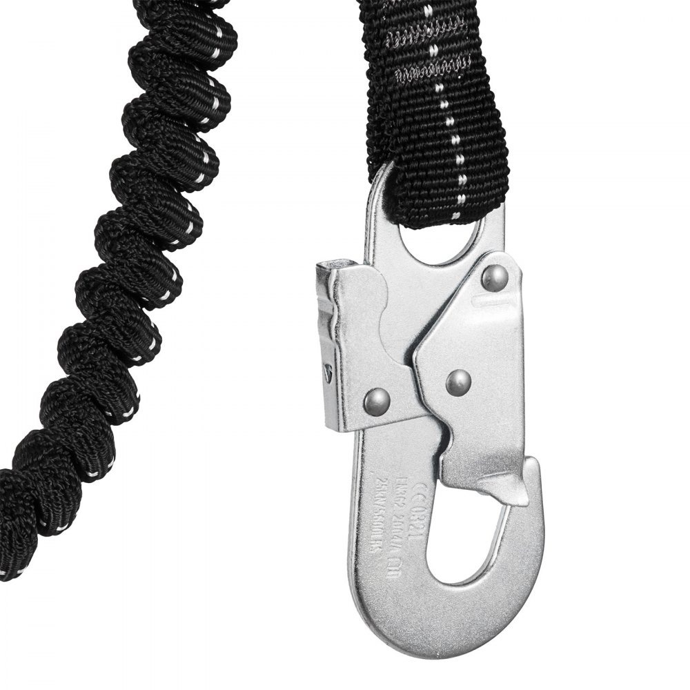 3 Pcs Cordino Imbracatura Di Sicurezza Anticaduta 1.8m Corda Max 100 Kg 22,2 Kn