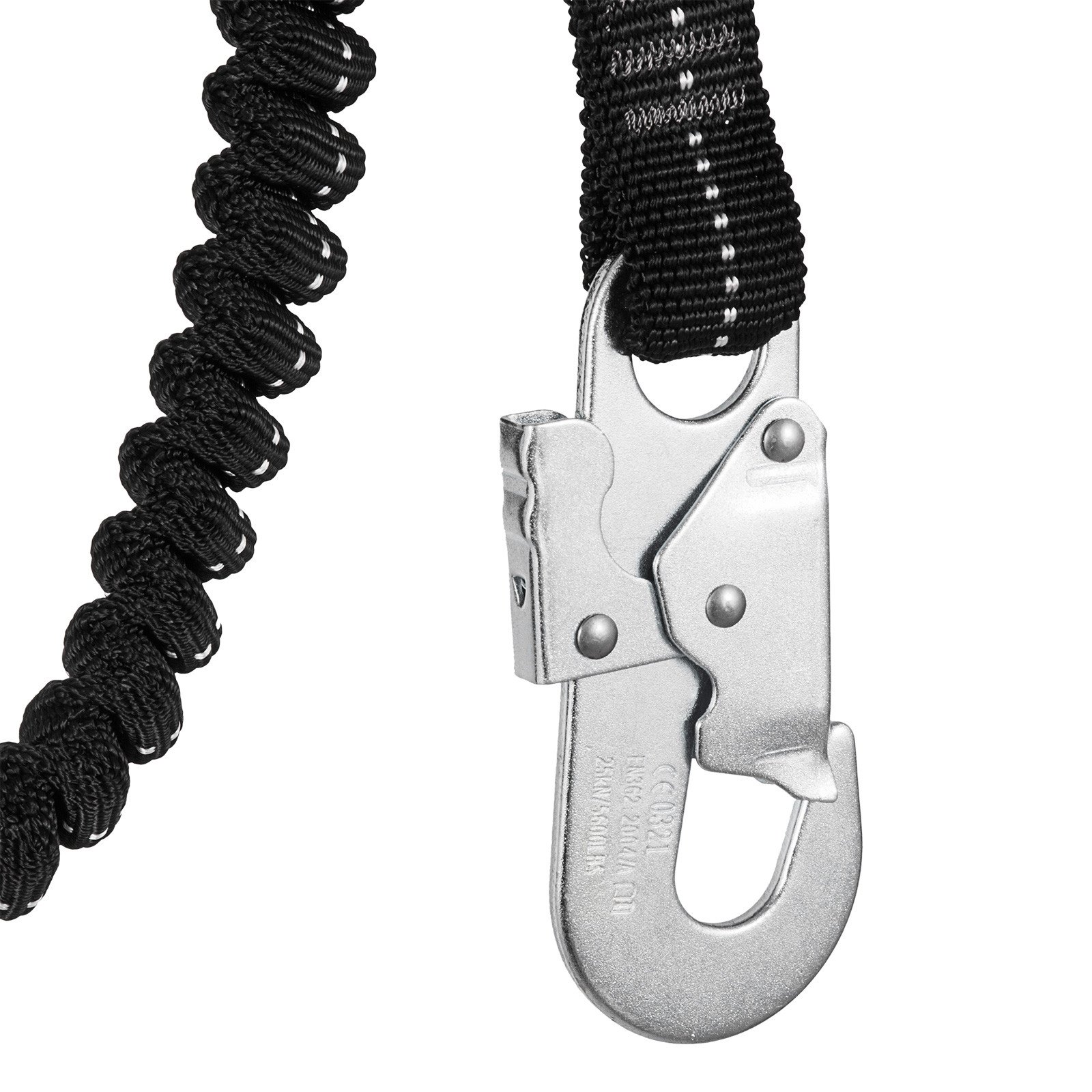 3 Pcs Cordino Imbracatura Di Sicurezza Anticaduta 1.8m Corda Max 100 Kg 22,2 Kn