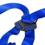 Fall Protection Full Body Construction Harness and Shock Absorbing Lanyard Combo Set