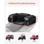 VEVOR Borsa Portaoggetti Posteriore ATV in Tessuto Oxford 600D da 74 L Nero