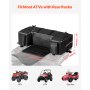 VEVOR Borsa Portaoggetti Posteriore per ATV, Borsa Portaoggetti Posteriore per ATV Capienza 60 Litri con Schienale Copertura in Tessuto Oxford 600D, Box Portapacchi per UTV, Veicoli Can-Am
