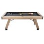 VEVOR Tavolo da biliardo 2,13 m, tavolo da biliardo con gambe regolabili, set tavolo da biliardo comprensivo di palline, stecche, gesso e spazzola, tavolo gioco biliardo per sale giochi