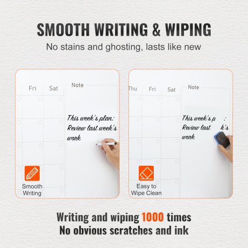 Planner Magnetico Per Menù Settimanale - DIN A4, Cancellabile, Con Motivo Coriandoli, Made In Germany - Foto 6