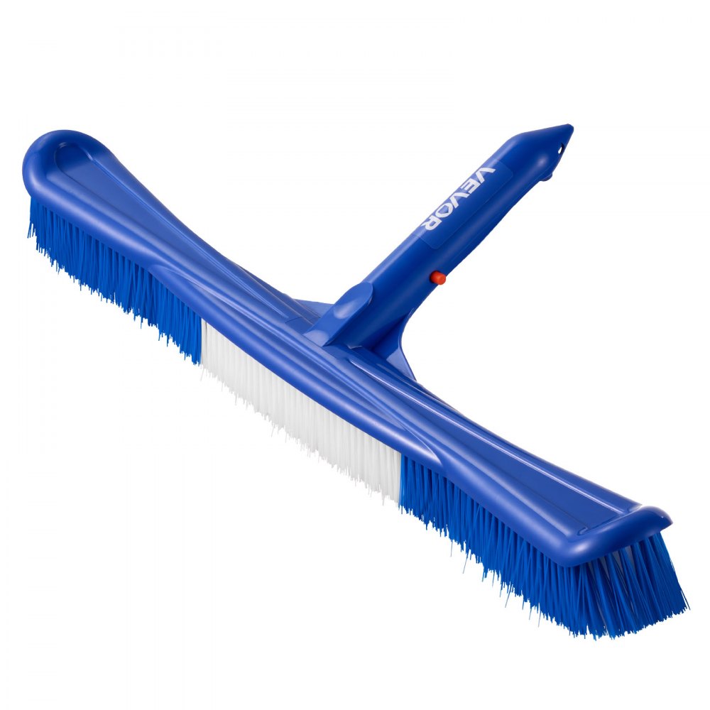 VEVOR Kit per la Pulizia della Piscina con 2 Spazzole Rimovibili 51 e 14 cm e 2 Retini per Skimmer, Set di Strumenti per Pulire le Piscine Interrate Fuori Terra per Foglie, Maglia Fine, Senza Pali