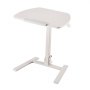 VEVOR Scrivania Regolabile in Altezza Postazione Sit-Stand Mobile, con Piano Inclinabile, 650 x 480 mm, Portata Max 15 kg, Sollevamento Pneumatico, Facile da Riporre, Già Montata, per Casa e Ufficio