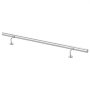 VEVOR Corrimano da Parete per Scale, 100 cm, Portata 113,4 kg Tubo Rotondo, in Acciaio Inox Argento, Stile Industriale, con Accessori di Montaggio, per Scale Interne, Soppalchi, Portici e Corridoi