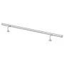 VEVOR Corrimano da Parete per Scale 120 cm Portata 113,4 kg in Acciaio Inox, con Tubo Rotondo Robusto, Stile Industriale, con Accessori di Montaggio, per Scale Interne, Soppalchi, Portici e Corridoi