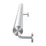 VEVOR Corrimano da Parete per Scale 120 cm Portata 113,4 kg in Acciaio Inox, con Tubo Rotondo Robusto, Stile Industriale, con Accessori di Montaggio, per Scale Interne, Soppalchi, Portici e Corridoi