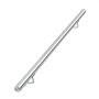 VEVOR Corrimano da Parete per Scale 120 cm Portata 113,4 kg in Acciaio Inox, con Tubo Rotondo Robusto, Stile Industriale, con Accessori di Montaggio, per Scale Interne, Soppalchi, Portici e Corridoi