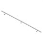 VEVOR Corrimano da Parete per Scale 200 cm Portata 113,4 kg in Acciaio Inox, con Tubo Rotondo Robusto, Stile Industriale, con Accessori di Montaggio, per Scale Interne, Soppalchi, Portici e Corridoi