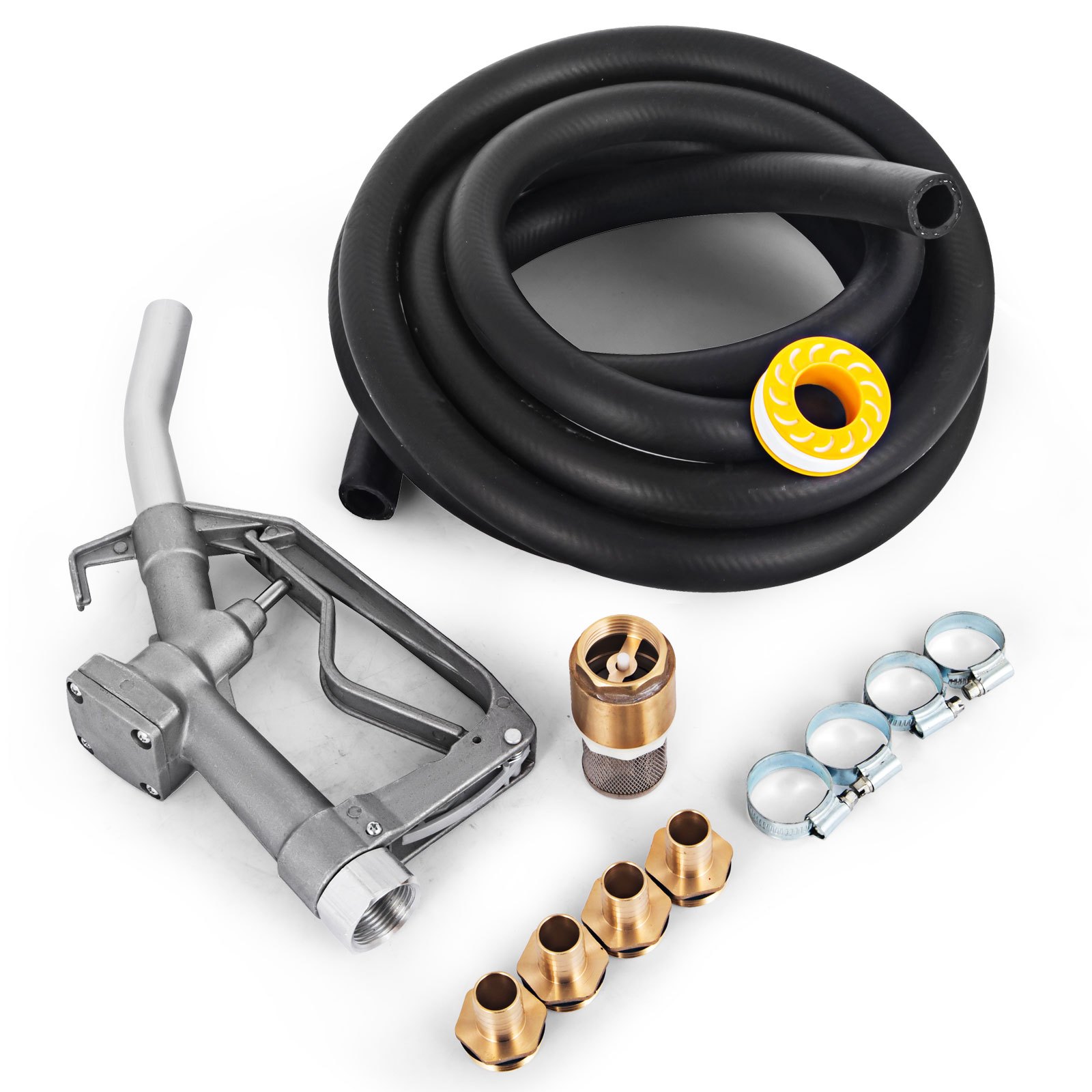 60l/min Pompa Travaso Gasolio + Contalitri + Pistola Elettropompa Diesel 550w