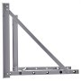 VEVOR Supporto Porta Pneumatici Pieghevole da Parete, Supporto per Pneumatici Regolabile 812-1219ｍｍ in Acciaio Q235 per Pneumatici Standard da R14-R20 Pollici Capacità Carico max. 136kg da Officina
