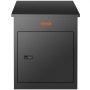 VEVOR Cassetta Postale per Pacco da Parete in Acciaio Zincato con Serratura a Codici 44x35x58,3 cm Capacità Carico 15-20 kg, Cassetta Murale per Pacchi Dimensioni max. per Pacco da 35,5x11,5x19,2 cm
