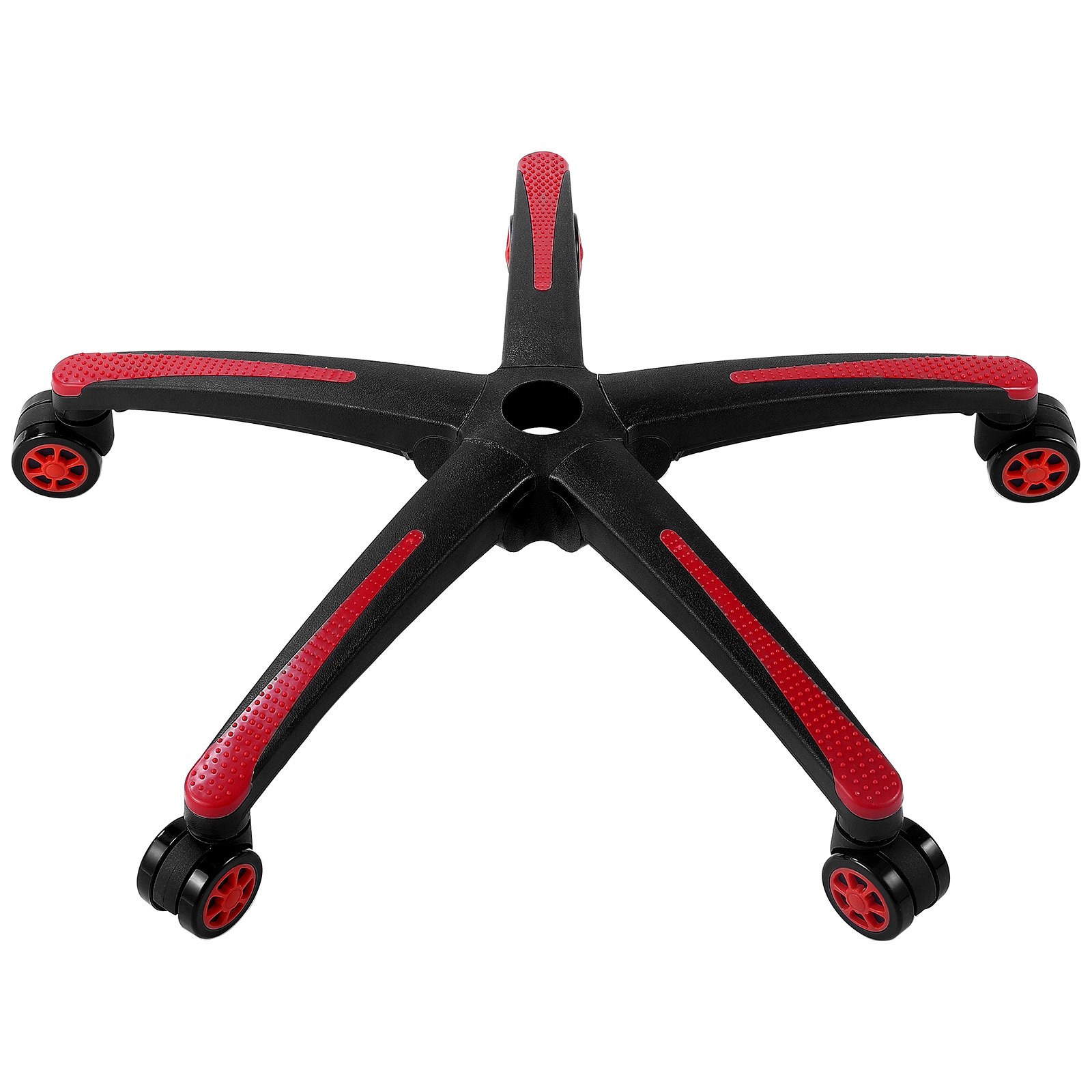 VEVOR Base Sostitutiva per Sedia da Ufficio, 710 mm, Base Universale per Sedia da Scrivania per Computer, Capacità Carico Statico 1134 kg, 5 Rotelle, Piedini Rinforzati, Base per Sedia da Sostituire