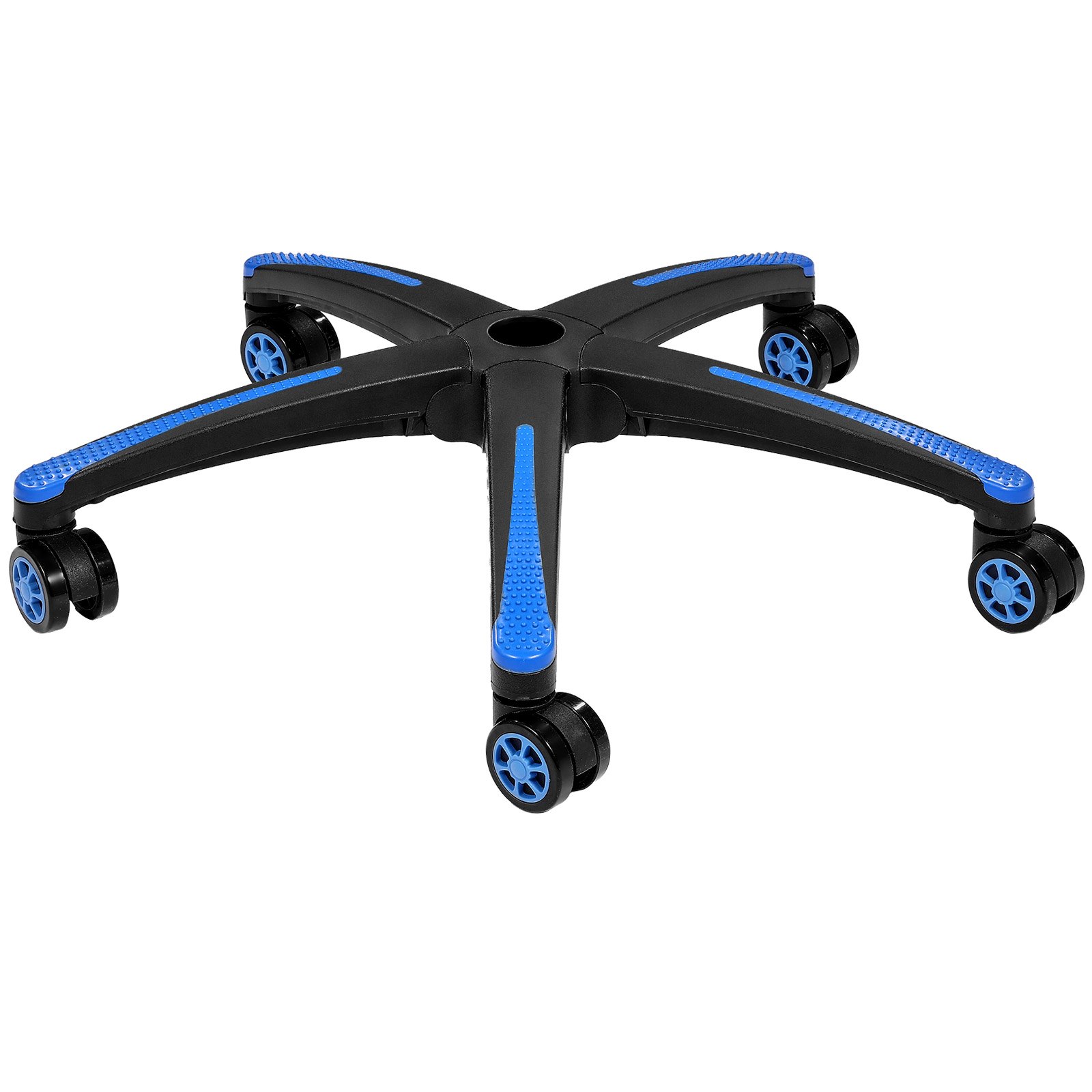 VEVOR Base Sostitutiva per Sedia da Ufficio, 710 mm, Base Universale per Sedia da Scrivania per Computer, Capacità Carico Statico 1134 kg, 5 Rotelle, Gambe Rinforzate, Base per Sostituire Sedia