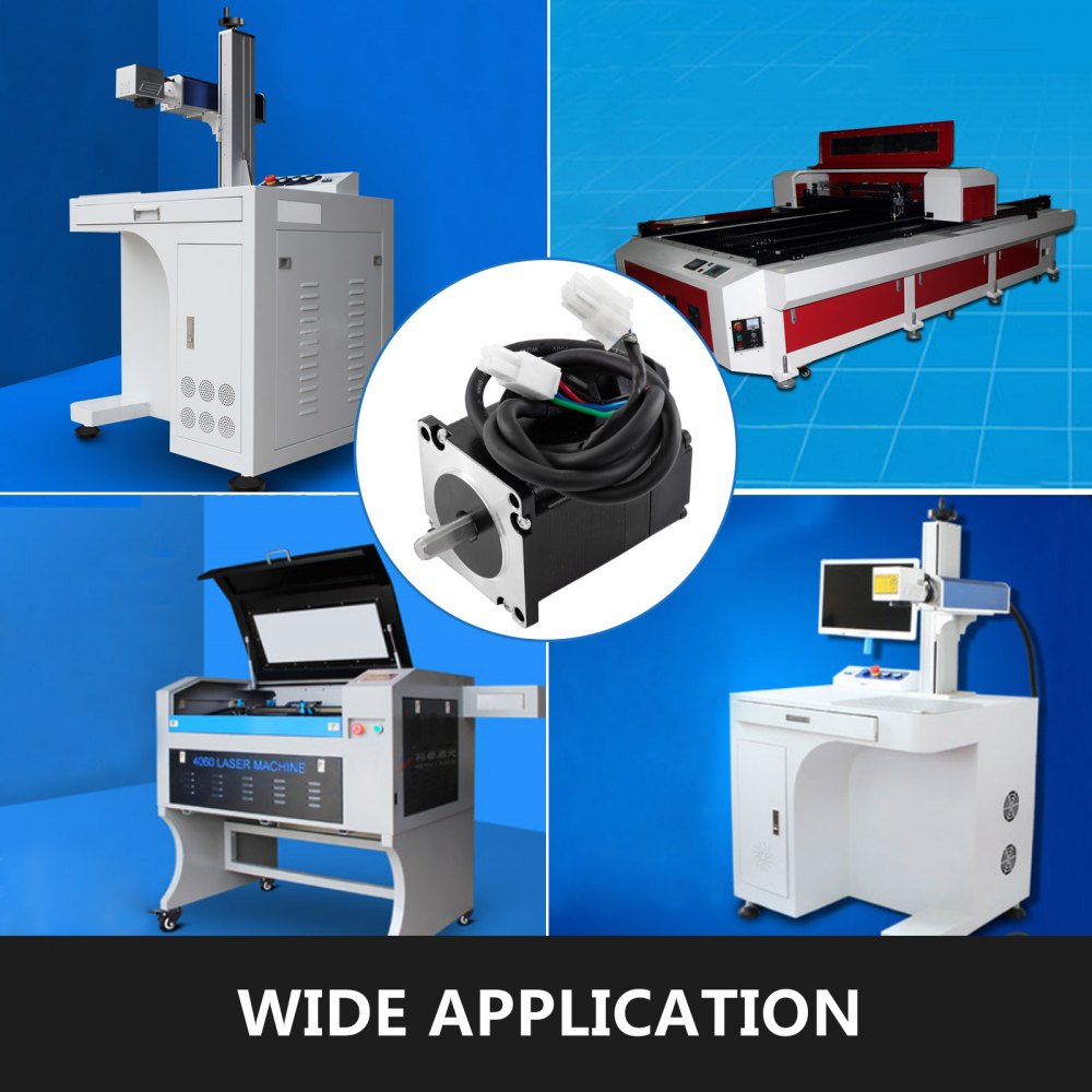 Motore Passo-passo Ibrido A Servomotore Nema23 1.2n.m 90mm 6a 2 Fasi E Controller 350,4 W