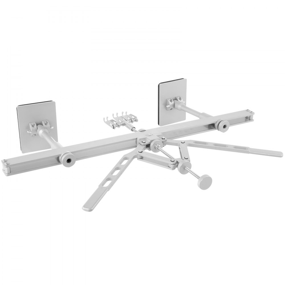 Succebuy Kit Barra della Leva per l'ammaccatura da 110 Cm, per l'estrazione di Ammaccature Sia in Alluminio che in Acciaio, Piedini Girevoli Regolabili per il Montaggio Sia Verticale che Orizzontale