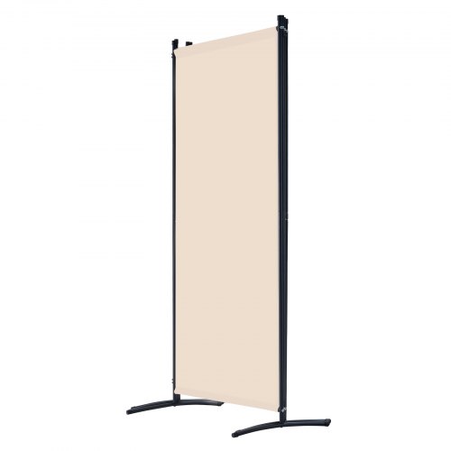 Divisorio Pieghevole Spurgehom 4 Pannelli: Paravento In Tessuto Grigio Per Privacy, Perfetto Per Ufficio, Camera O Ristorante - 2