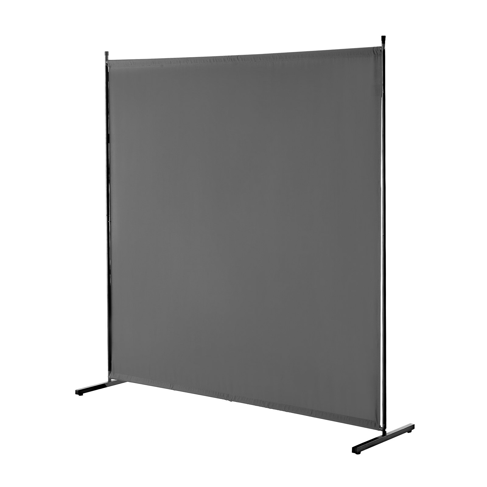 VEVOR Divisorio per Stanze, Divisorio per Stanze a Pannello Singolo, Schermo per la Privacy 1810 x 1815 x 500 mm, Schermo Separatore di Stanze, Pannello Divisorio per Ufficio, Camera da Letto, Grigio